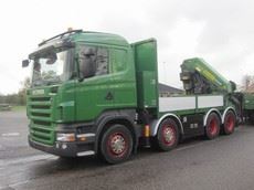 4 akslet Scania R480 med PK60002 Kran, 