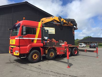 Levering af 87 tm kranvogn til Hebewerk GmbH, Stuttgart