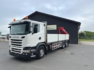 Scania G360 med HMF 2620 Kran