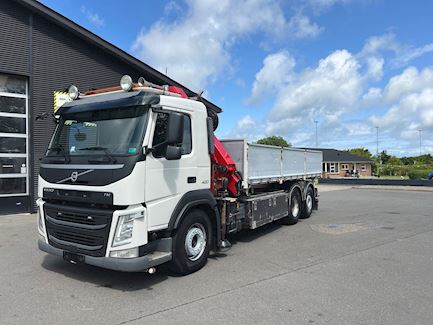 Volvo FM420 HMF 1720 Kran, Tipper/crane