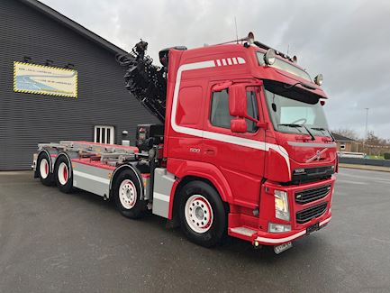 Volvo FM500 Globe Hiab 302-6 hejs, Pulley/crane